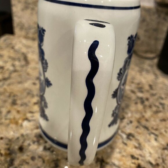 Royal Goedewaagen Gouda Holland Blue White  Windmi - Picture 5 of 9